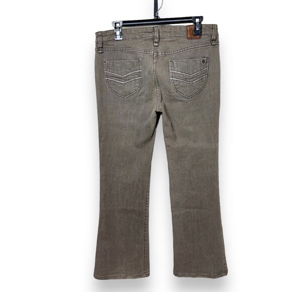 BCBGeneration taupe brown boot cut jeans size 31 5 pocket - Picture 3 of 7